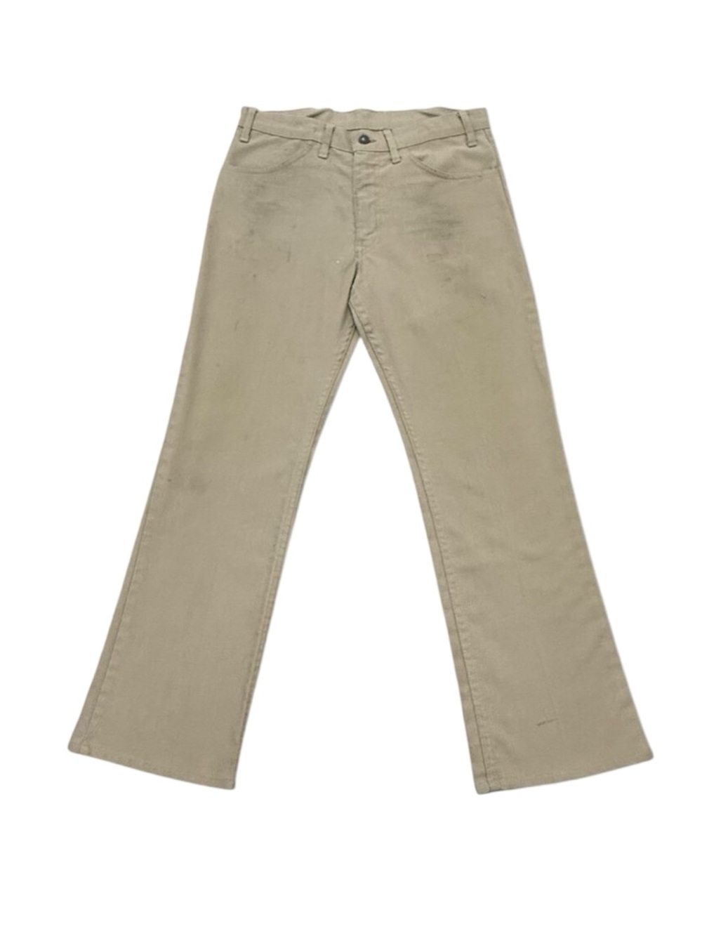Vintage 1977 Levi’s Sta-Prest 646 Big E Khaki Pants Made in USA